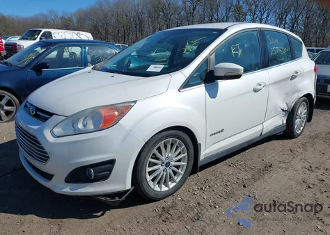 2014 Ford C-Max Hybrid Sel z USA, uszkodzony, nr VIN 1FADP5BU4EL521017